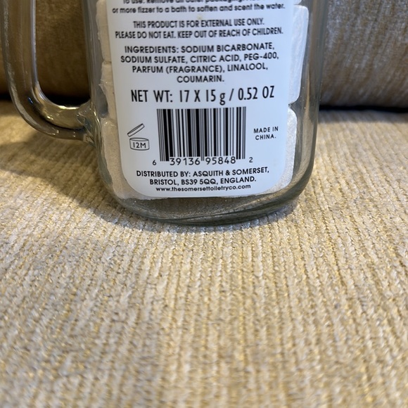 *New in Jar* Asquith & Somerset Mojito Bath Fizz - Picture 4 of 4